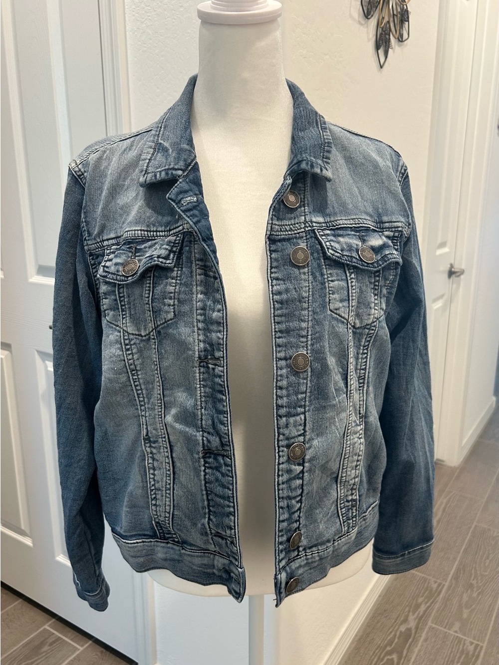 Buffalo David Bitton Light Blue Denim Jacket